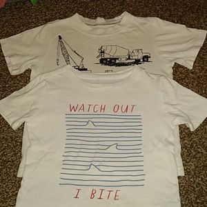 4T boys t-shirt x 2